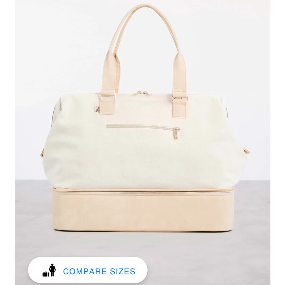 Beis weekender duffle and Dopp kit